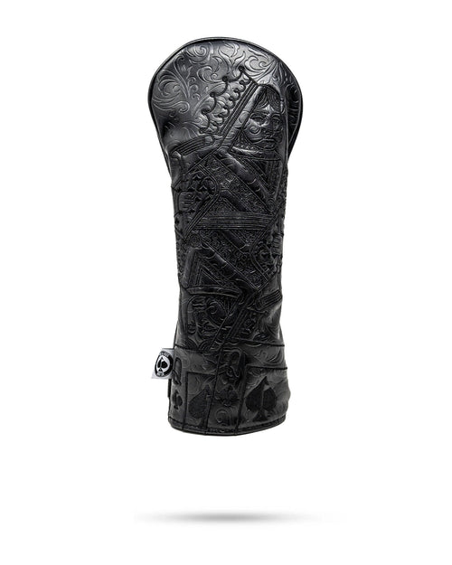 Blackout Queen of Spades - Fairway Cover - Black Girl Golf