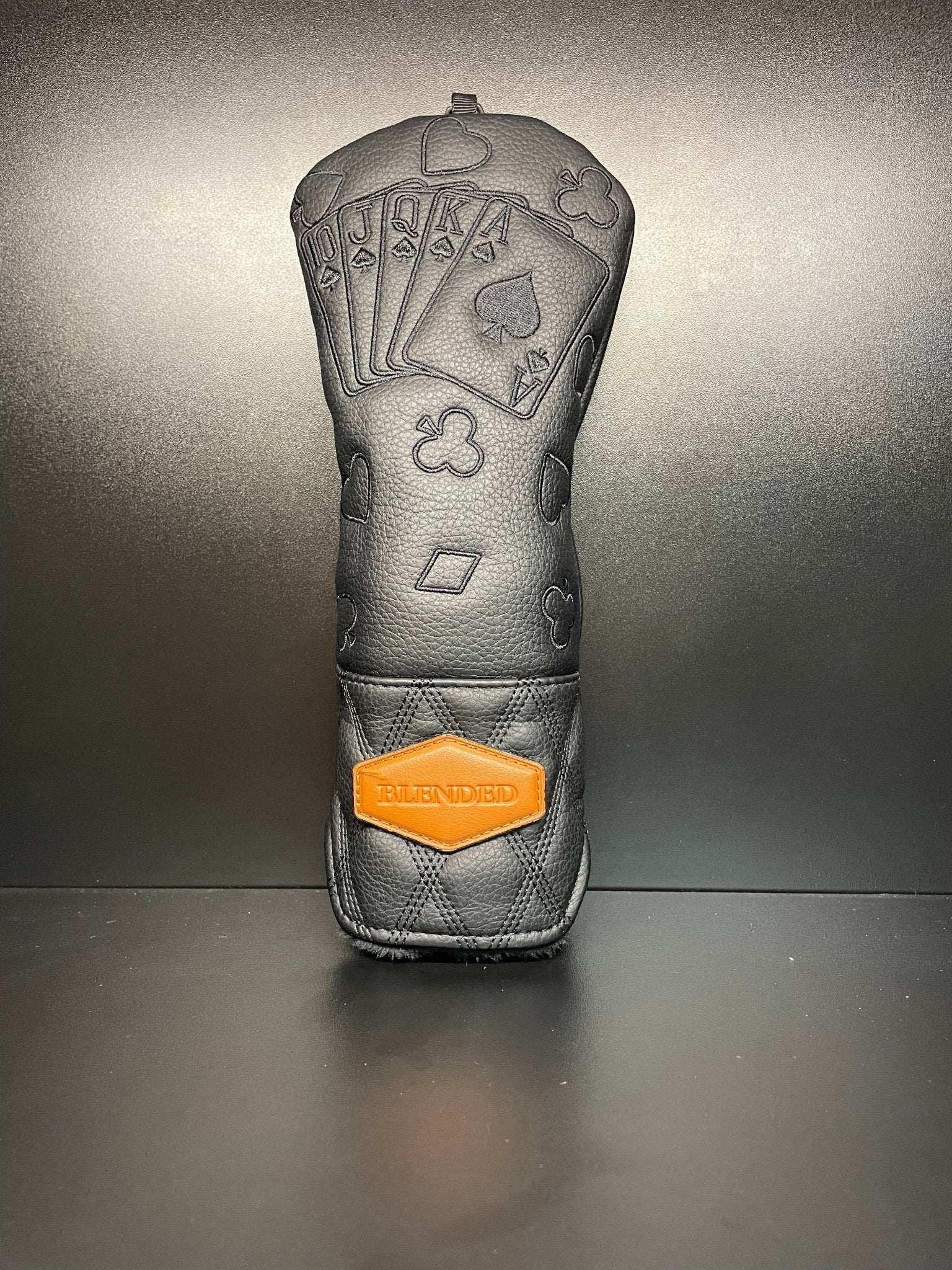 Blackout Royal Flush Headcover - Black Girl Golf