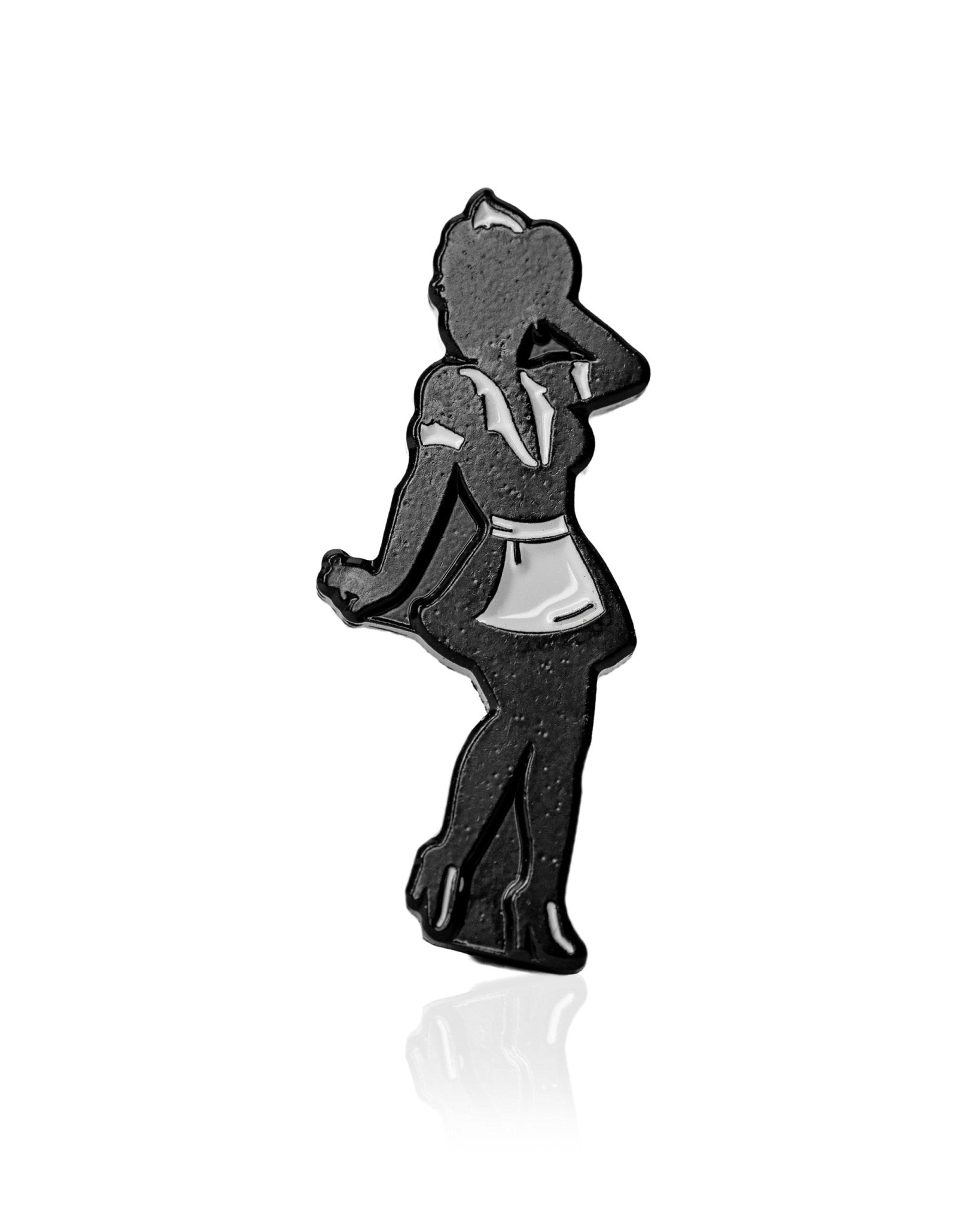Blazy Susan Silhoutte - Ball Marker - Black Girl Golf
