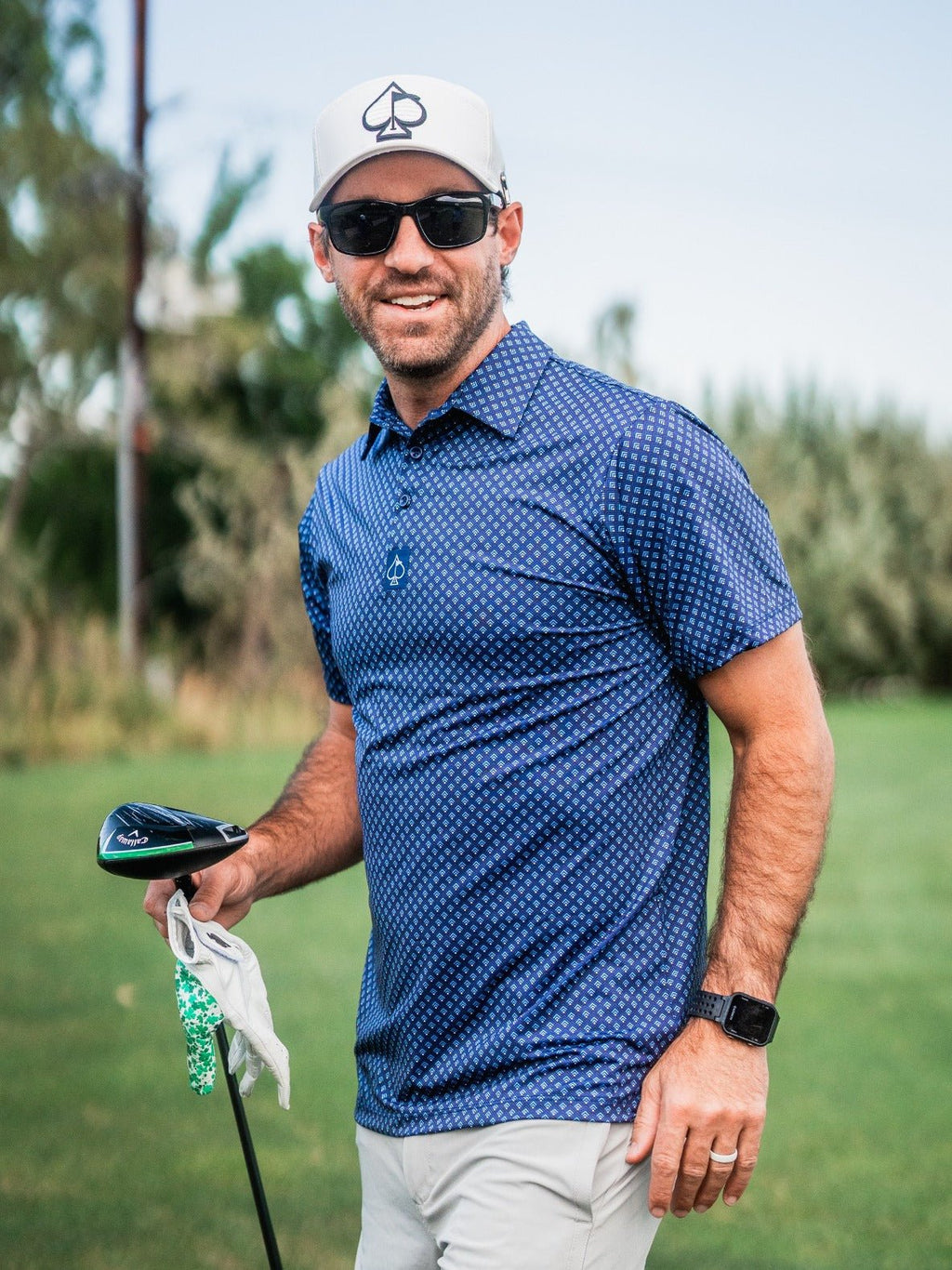 Blue Geo - Black Girl Golf