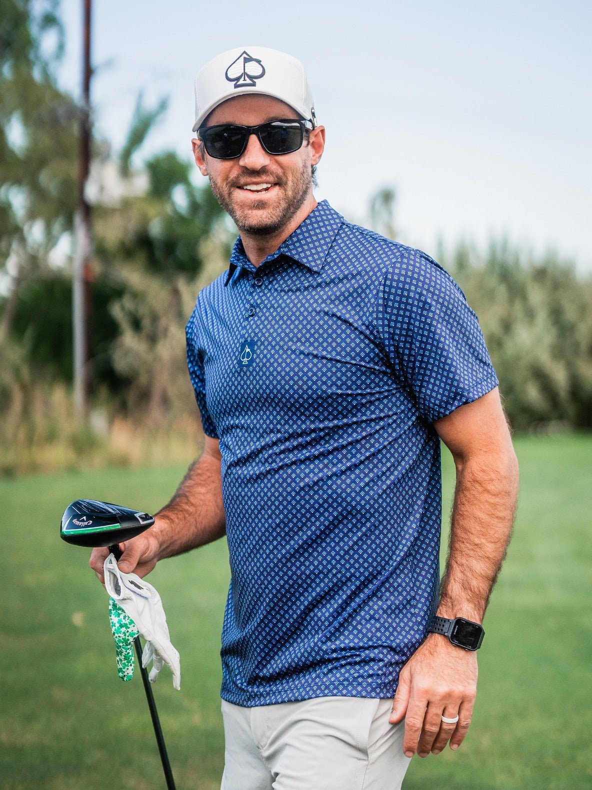 Blue Geo - Black Girl Golf