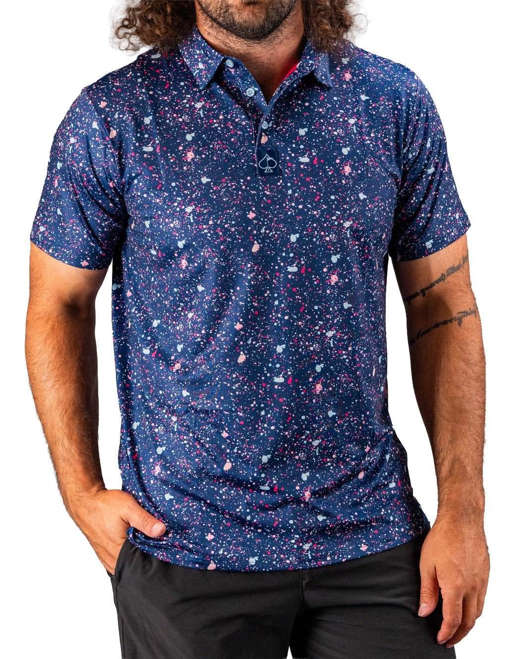 Blue Splatter - Black Girl Golf