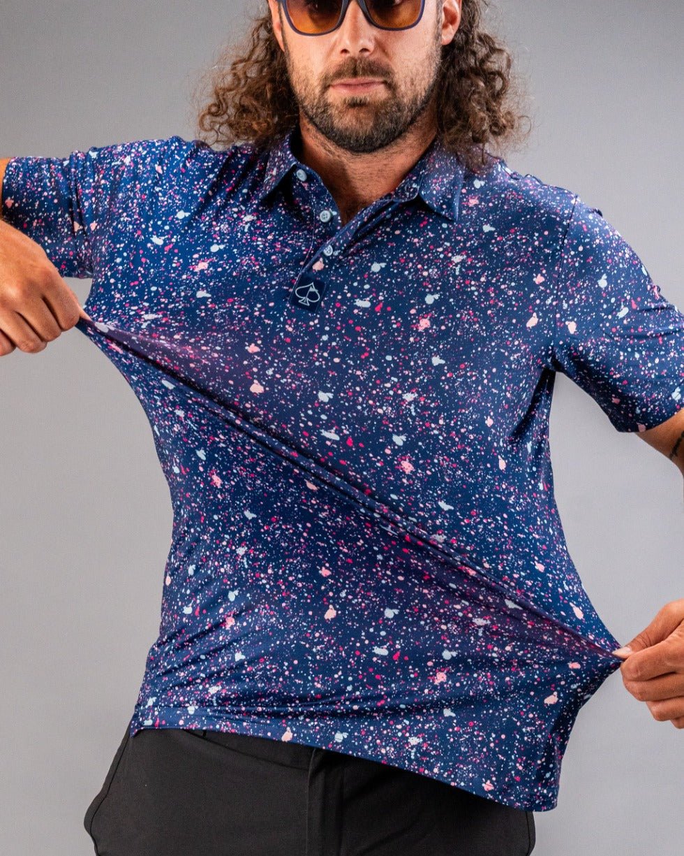 Blue Splatter - Black Girl Golf