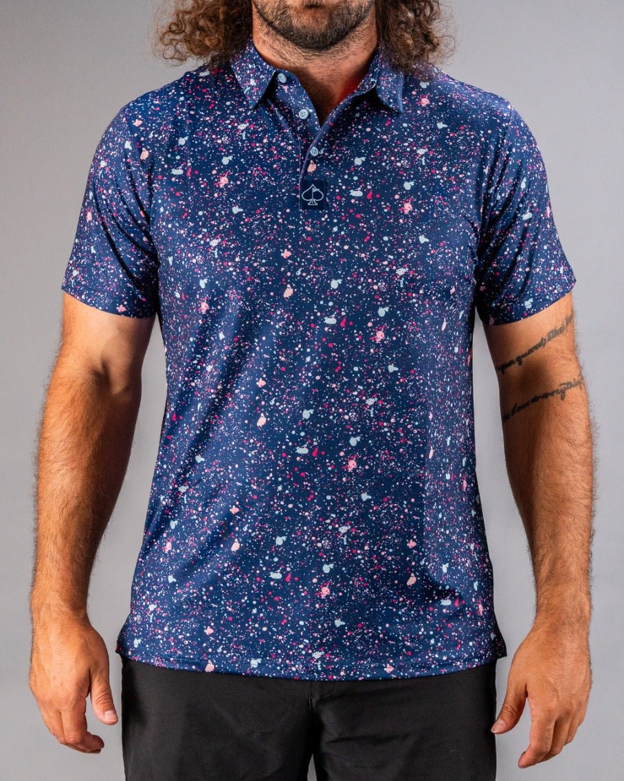 Blue Splatter - Black Girl Golf