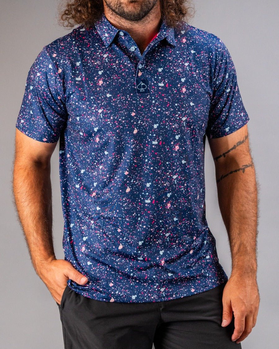 Blue Splatter - Black Girl Golf