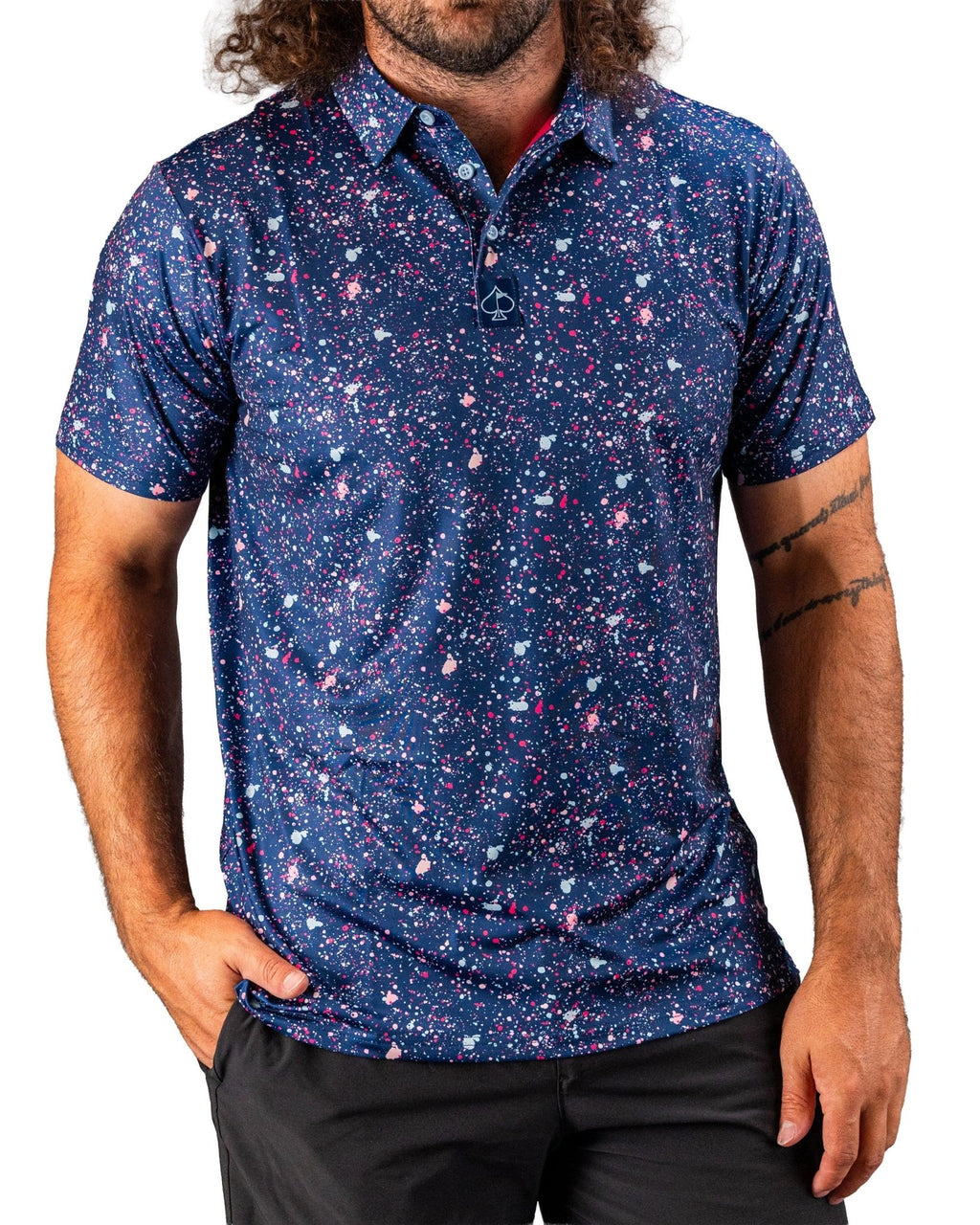 Blue Splatter - Black Girl Golf