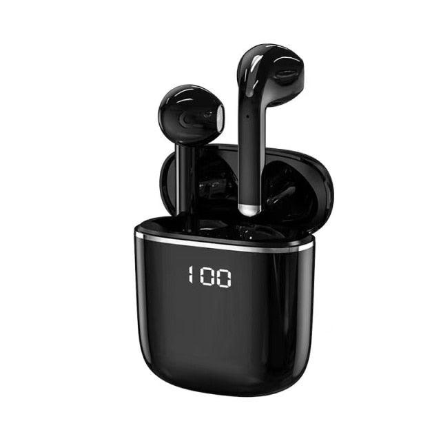 Bluetooth 5.0 Earphones LED Charging Box Wireless Headphone 9D Stereo Sound Sports Waterproof Earbuds Headsets With Microphone Wearable Wireless Clear Calls Music Headphones Immersive Sound 12 Hours Single Playtime HiFi Quality Stereo Sound - Black Girl Golf