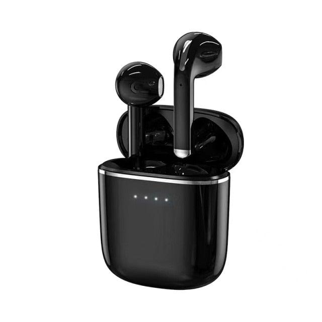 Bluetooth 5.0 Earphones LED Charging Box Wireless Headphone 9D Stereo Sound Sports Waterproof Earbuds Headsets With Microphone Wearable Wireless Clear Calls Music Headphones Immersive Sound 12 Hours Single Playtime HiFi Quality Stereo Sound - Black Girl Golf
