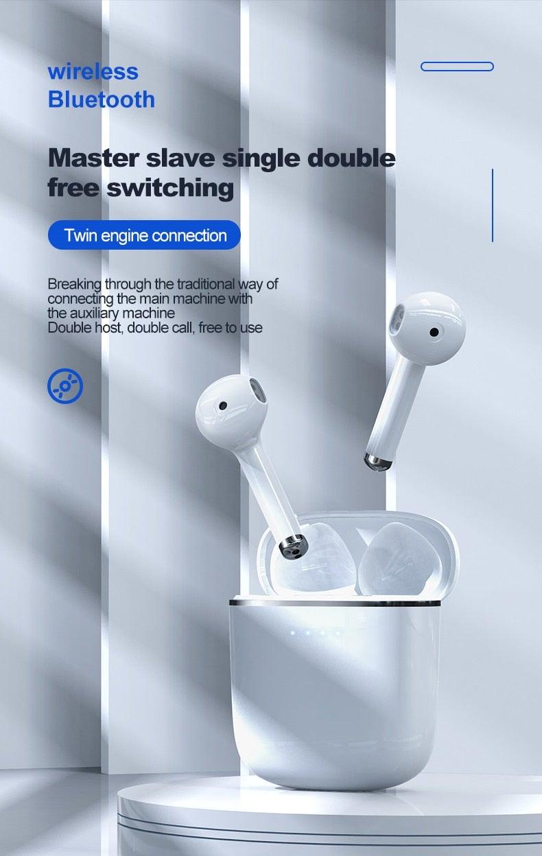 Bluetooth 5.0 Earphones LED Charging Box Wireless Headphone 9D Stereo Sound Sports Waterproof Earbuds Headsets With Microphone Wearable Wireless Clear Calls Music Headphones Immersive Sound 12 Hours Single Playtime HiFi Quality Stereo Sound - Black Girl Golf
