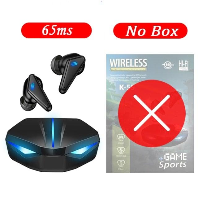 Bluetooth 5.0 Gaming Headset Workout Music Earphones Earbuds With Mic Bass Audio Quality Sound Wireless Headphones Sports Headphones Wearable Sweatproof Easy Pairing Headset For Sport Black - Black Girl Golf