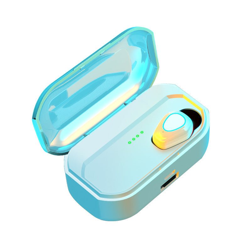 Bluetooth 5.0 Wireless Earphone TWS Headphones Touch Control Earbuds 9D Gaming Headset 3500mAh For Cell Phone - Black Girl Golf
