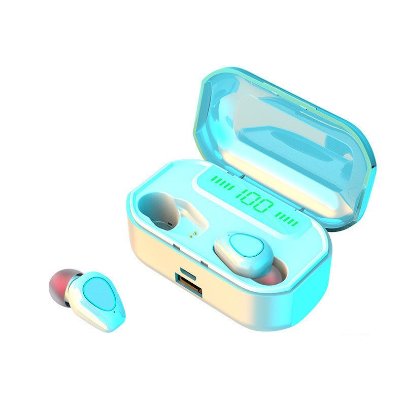 Bluetooth 5.0 Wireless Earphone TWS Headphones Touch Control Earbuds 9D Gaming Headset 3500mAh For Cell Phone - Black Girl Golf
