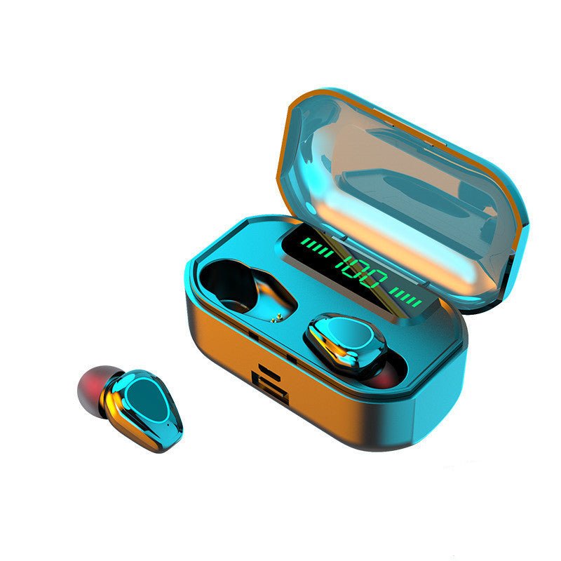 Bluetooth 5.0 Wireless Earphone TWS Headphones Touch Control Earbuds 9D Gaming Headset 3500mAh For Cell Phone - Black Girl Golf