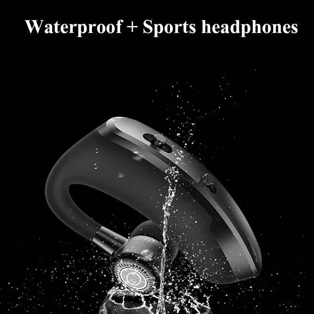 Bluetooth Headphones Hands Free Wireless Business Headset With Mic Voice Control Headphone For Drive - Black Girl Golf