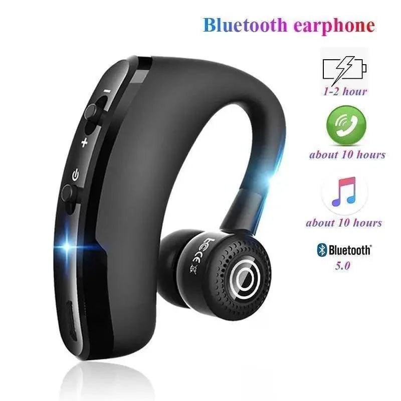 Bluetooth Headphones Hands Free Wireless Business Headset With Mic Voice Control Headphone For Drive - Black Girl Golf