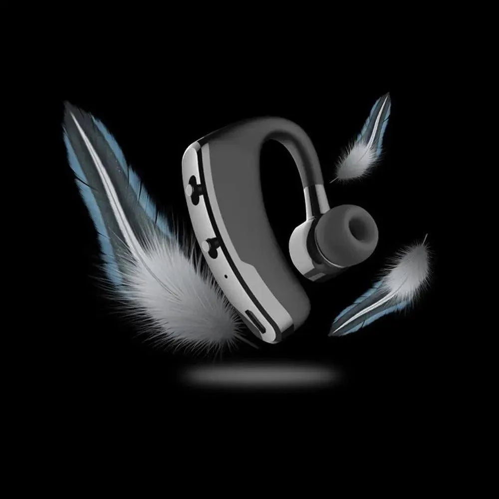 Bluetooth Headphones Hands Free Wireless Business Headset With Mic Voice Control Headphone For Drive - Black Girl Golf