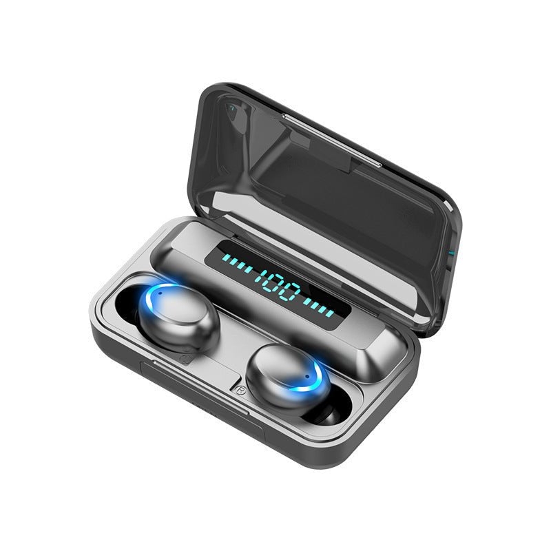 Bluetooth V5.0 Earphones Wireless Headphones With Microphone Sports Waterproof Headsets 2200mAh Charging Box For Android - Black Girl Golf