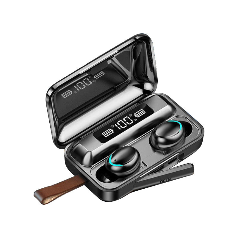 Bluetooth V5.0 Earphones Wireless Headphones With Microphone Sports Waterproof Headsets 2200mAh Charging Box For Android - Black Girl Golf