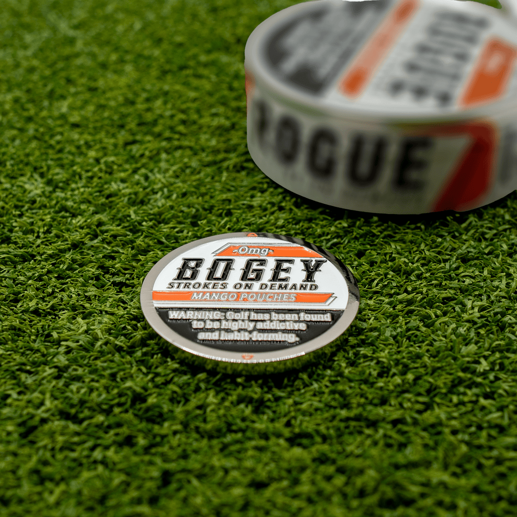 "BOGEY" BALL MARKER - Mango - Black Girl Golf