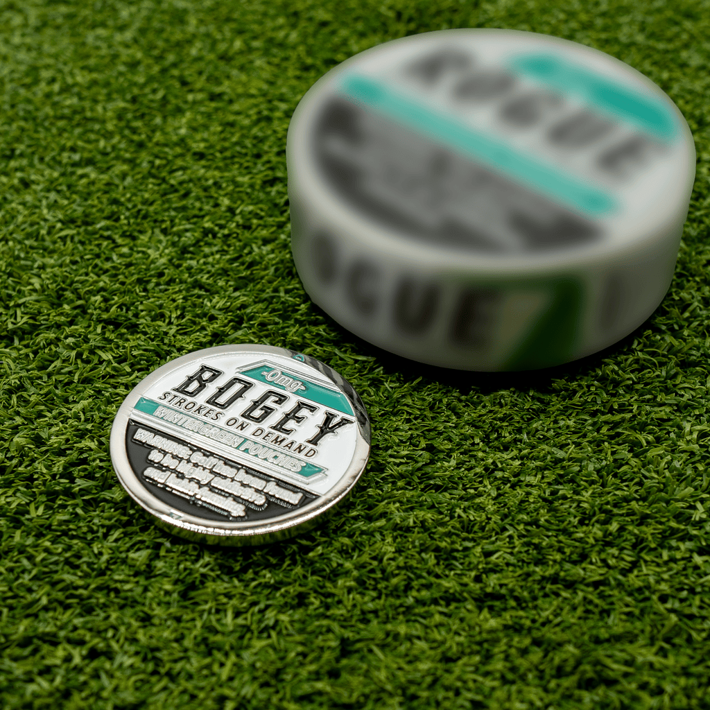 "BOGEY" BALL MARKER - Wintergreen - Black Girl Golf