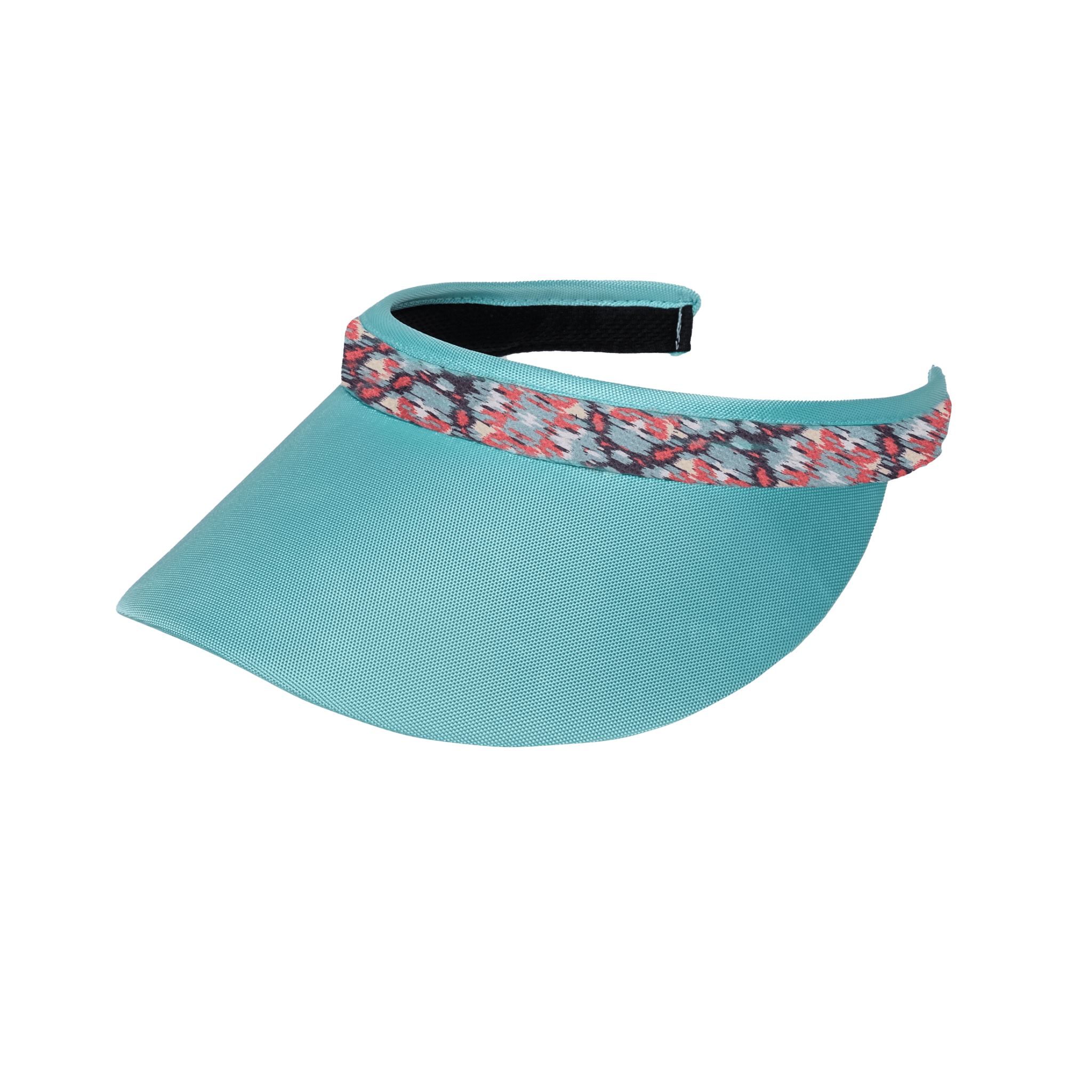 Boho Clip On Visor - Black Girl Golf