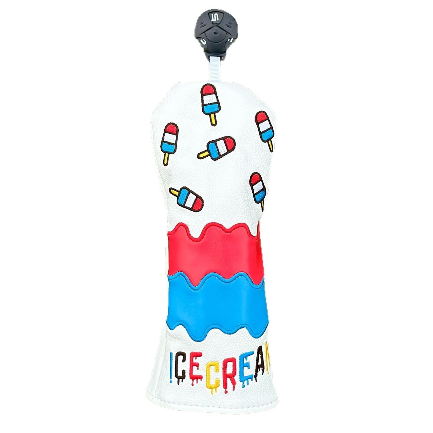 Bomb Pop Drip Headcovers - Black Girl Golf