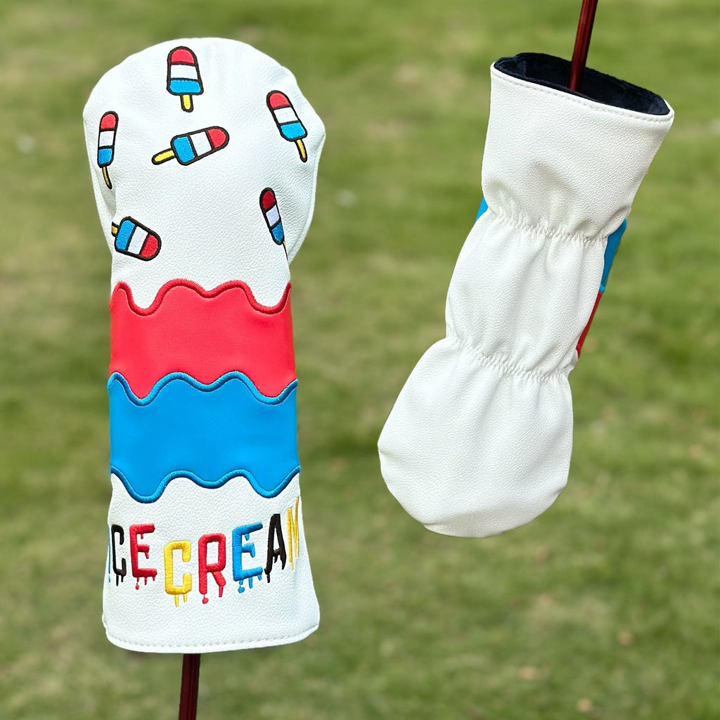Bomb Pop Drip Headcovers - Black Girl Golf