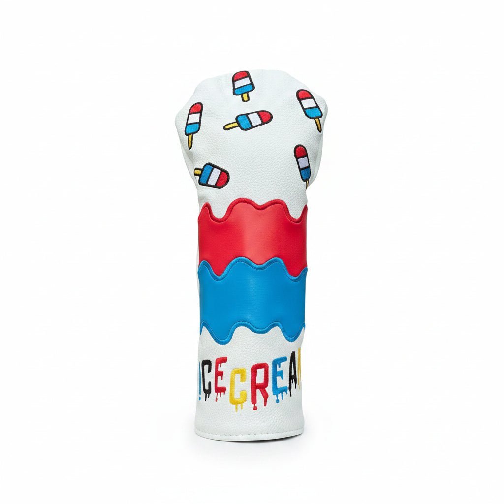 Bomb Pop Drip Headcovers - Black Girl Golf