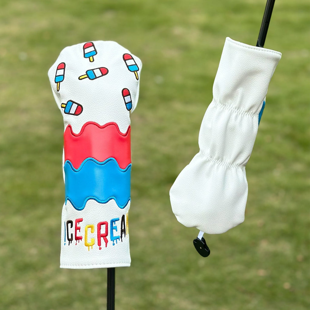 Bomb Pop Drip Headcovers - Black Girl Golf
