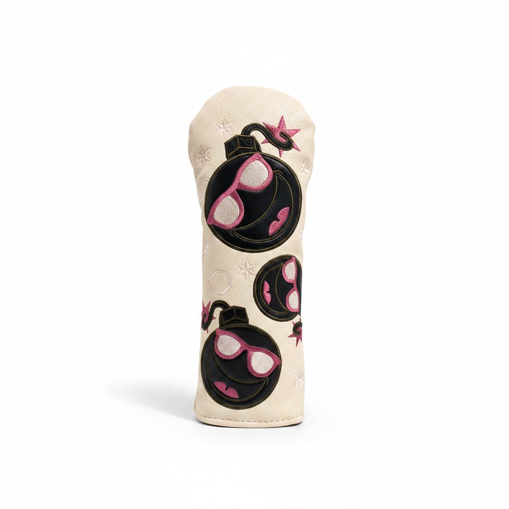 Bombs Away Golf Headcovers - Black Girl Golf
