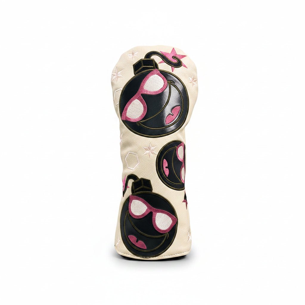 Bombs Away Golf Headcovers - Black Girl Golf