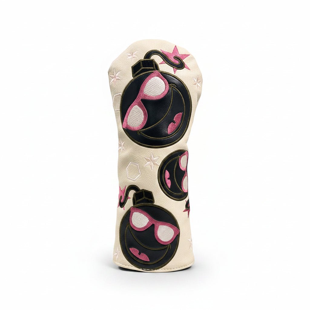 Bombs Away Golf Headcovers - Black Girl Golf