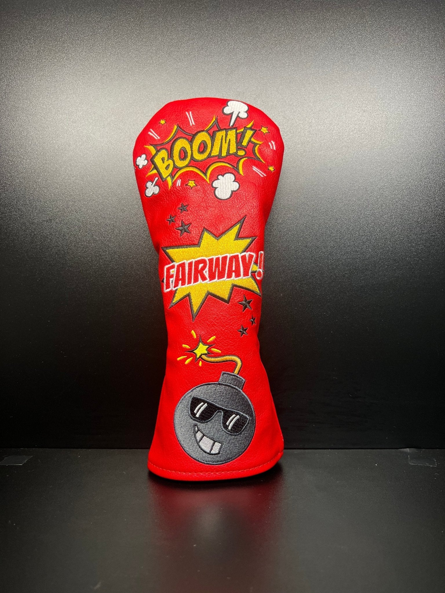 Boom Baby! Bomb Headcover - Black Girl Golf