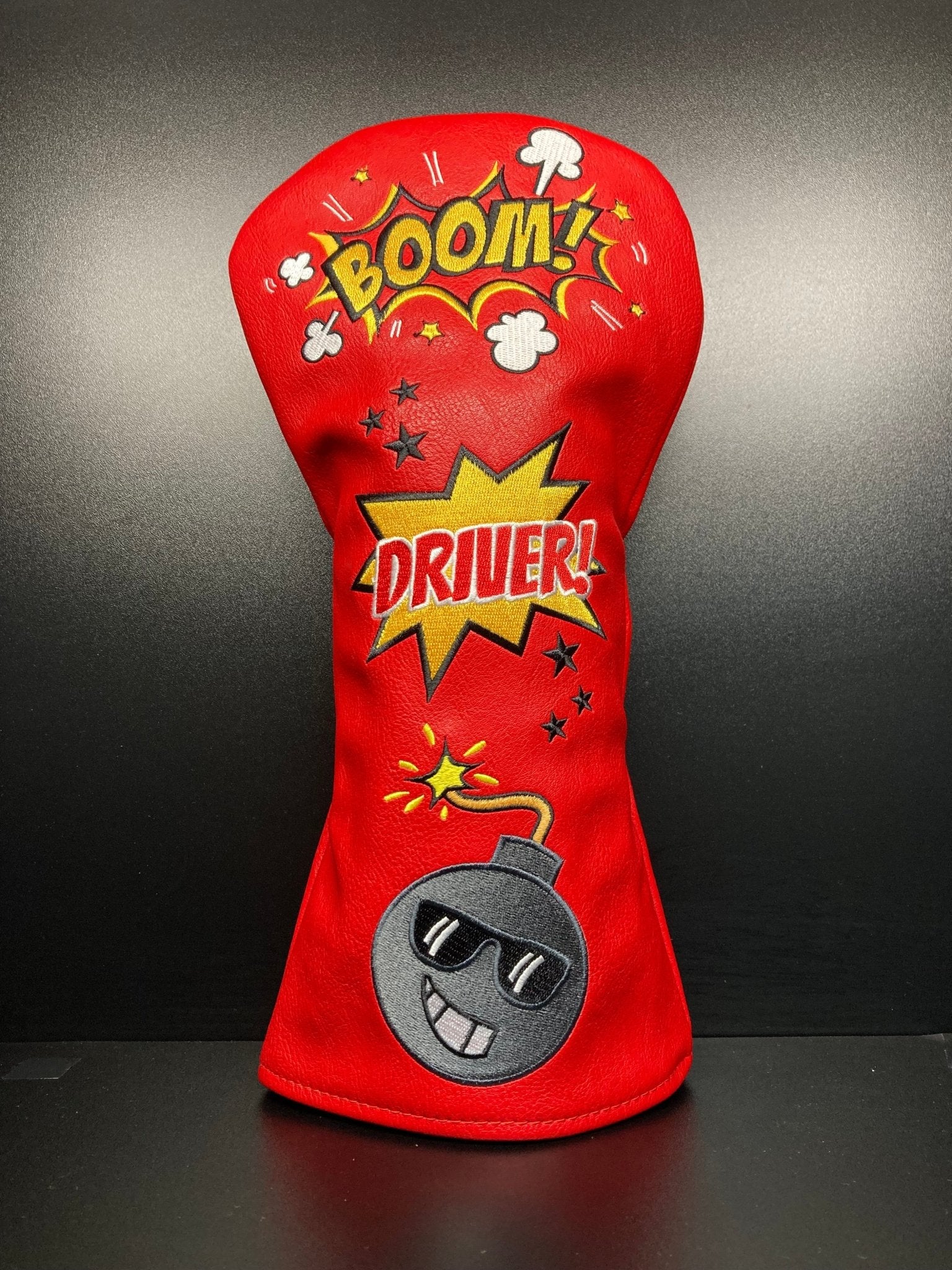 Boom Baby! Bomb Headcover - Black Girl Golf