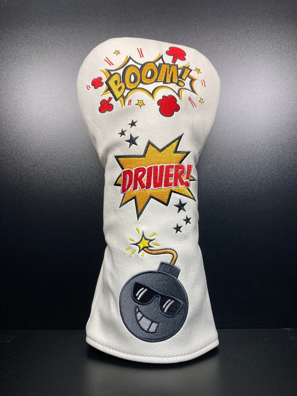 Boom Baby! Bomb Headcover - Black Girl Golf