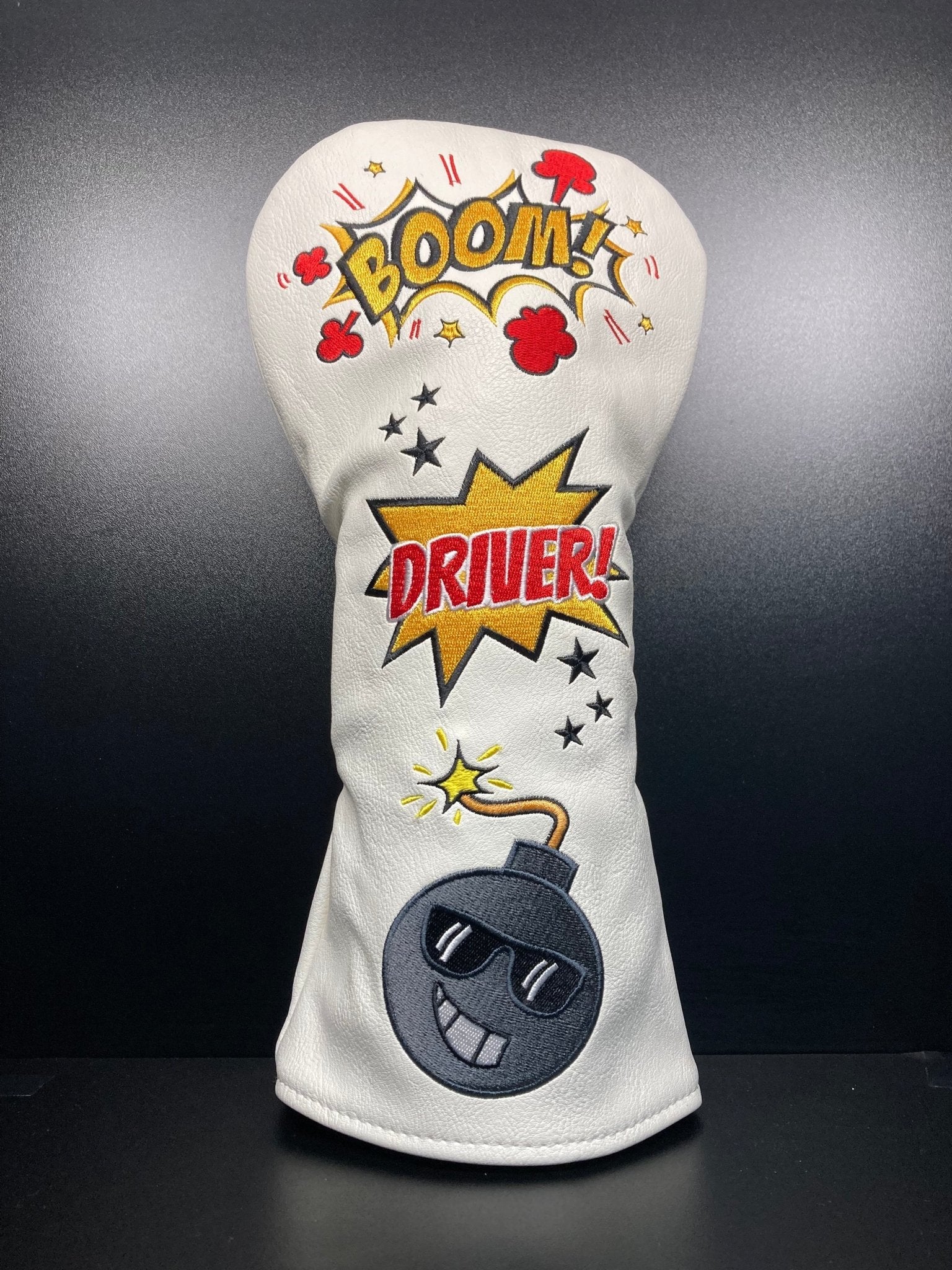 Boom Baby! Bomb Headcover - Black Girl Golf