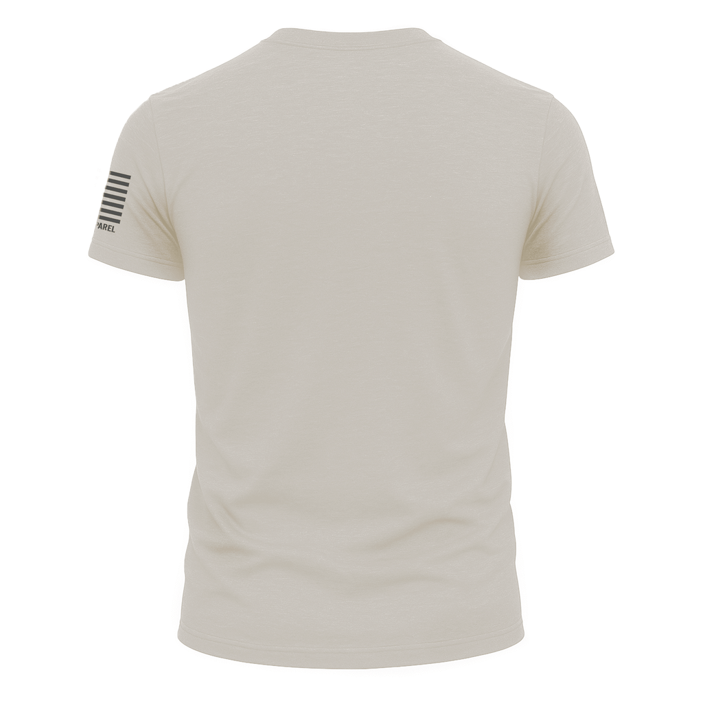 "Bourbon & Backstraps" Tee - Sand - Black Girl Golf