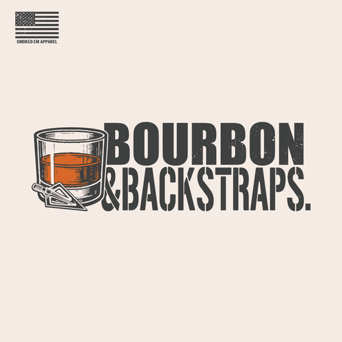 "Bourbon & Backstraps" Tee - Sand - Black Girl Golf