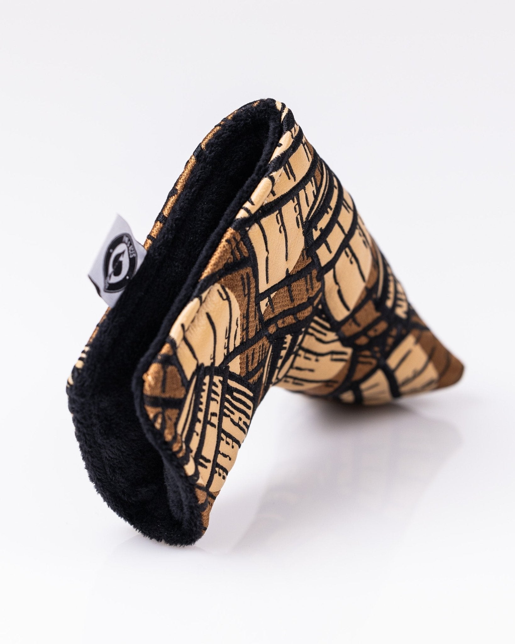 Bourbon Barrel Blade Putter Cover - Black Girl Golf