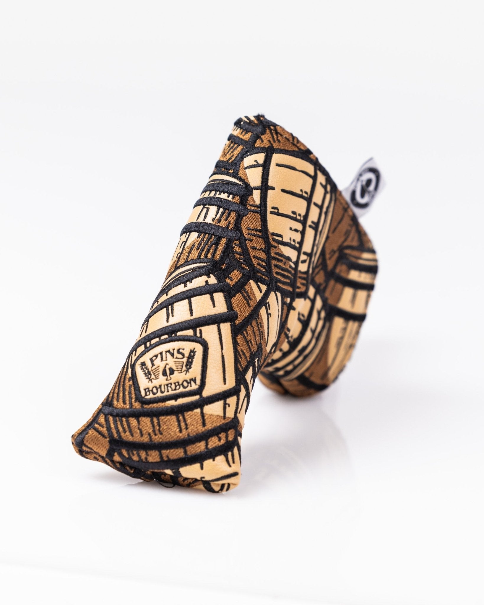 Bourbon Barrel Blade Putter Cover - Black Girl Golf