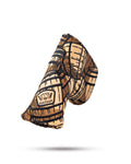 Bourbon Barrel Blade Putter Cover - Black Girl Golf