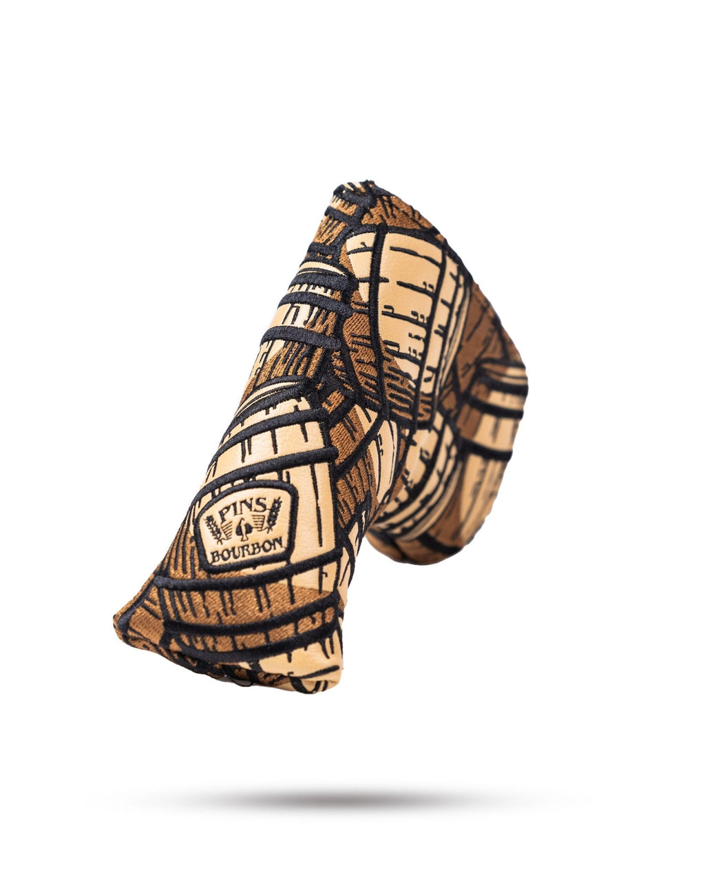 Bourbon Barrel Blade Putter Cover - Black Girl Golf