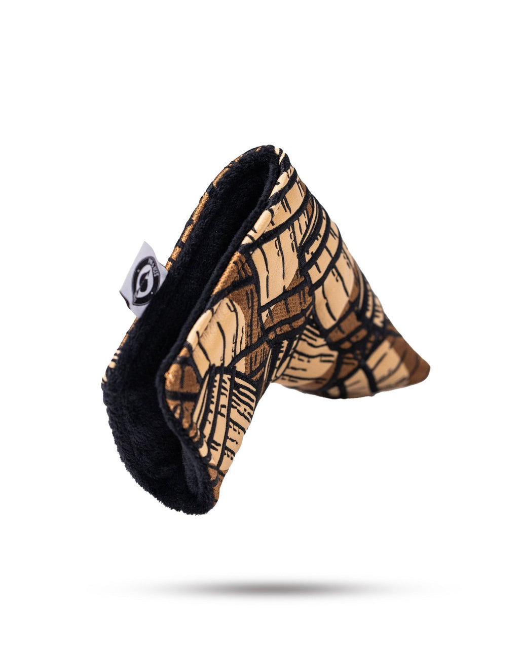 Bourbon Barrel Blade Putter Cover - Black Girl Golf