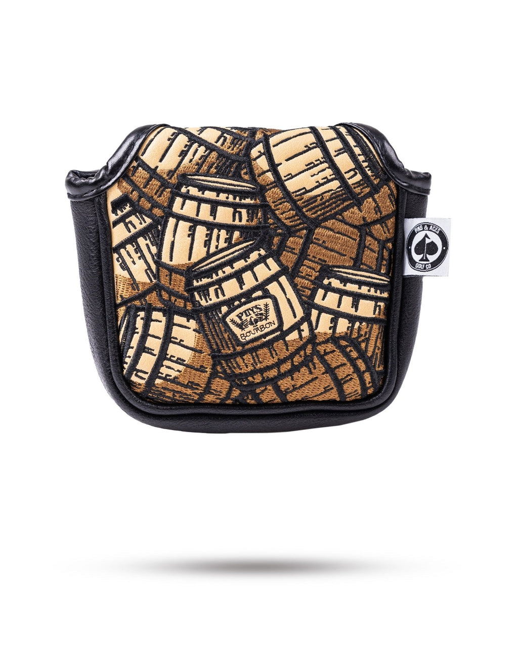 Bourbon Barrel Mallet Cover - Black Girl Golf