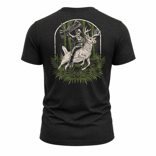 "Buck Wrangler" Tee - Black Girl Golf