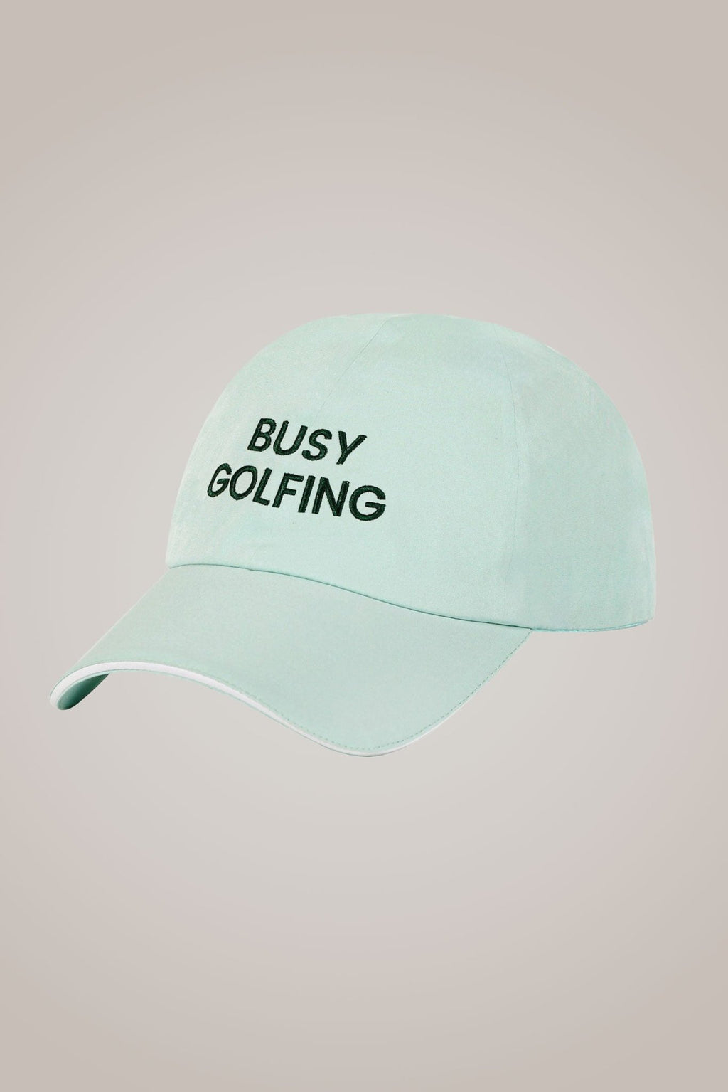 Busy Golfing Ball Cap in Green - Black Girl Golf