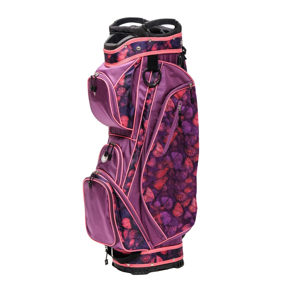 Butterfly Wings Cart Golf Bag - Black Girl Golf
