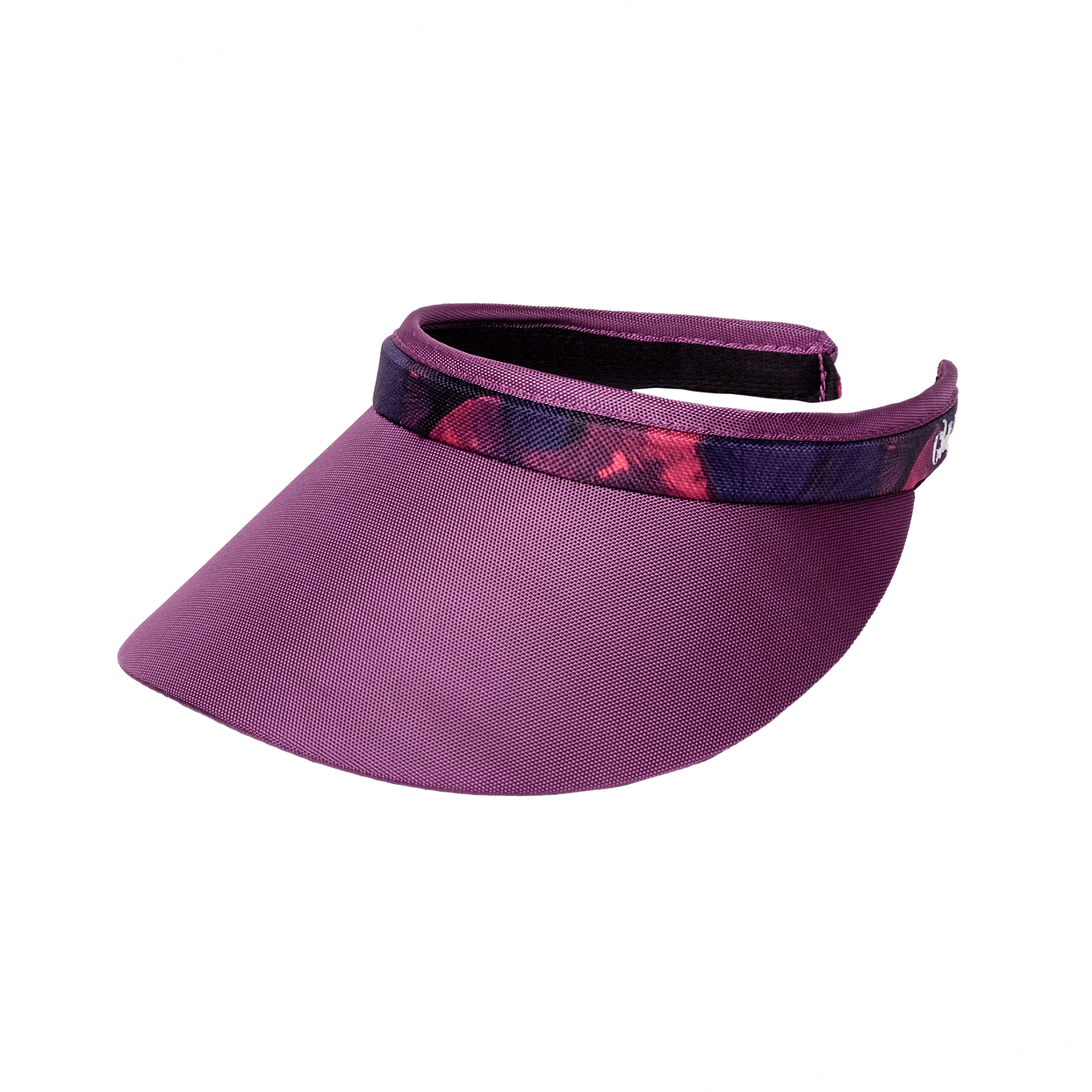 Butterfly Wings Clip On Visor - Black Girl Golf