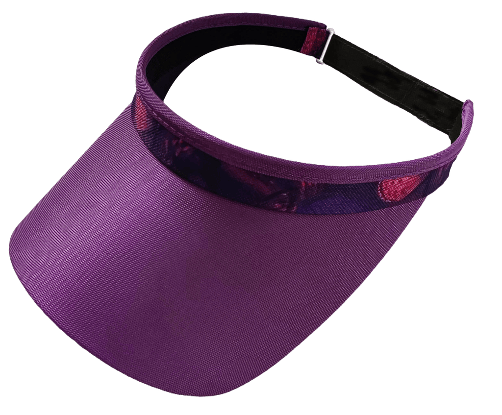Butterfly Wings Visor - Black Girl Golf