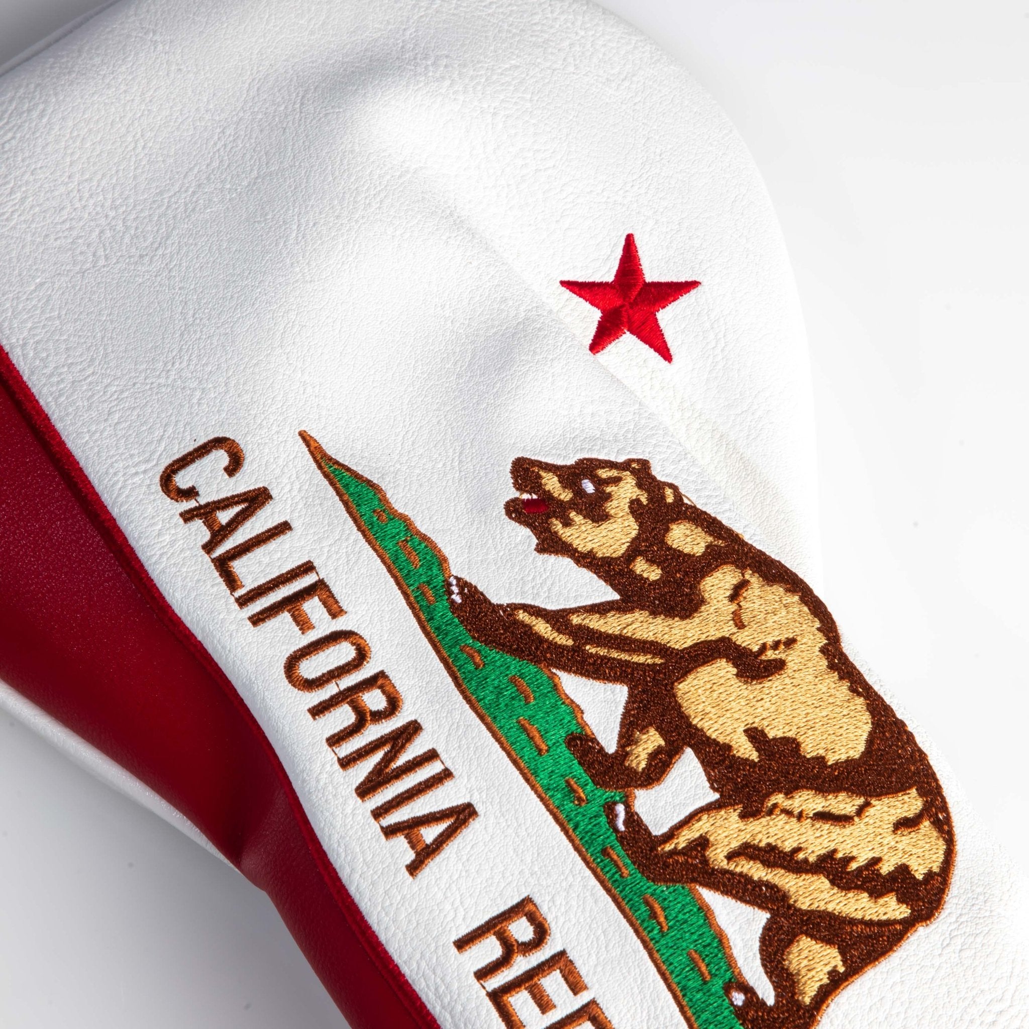 California State Flag - Driver Cover - Black Girl Golf